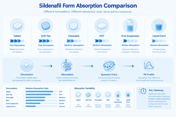 Absorption chart